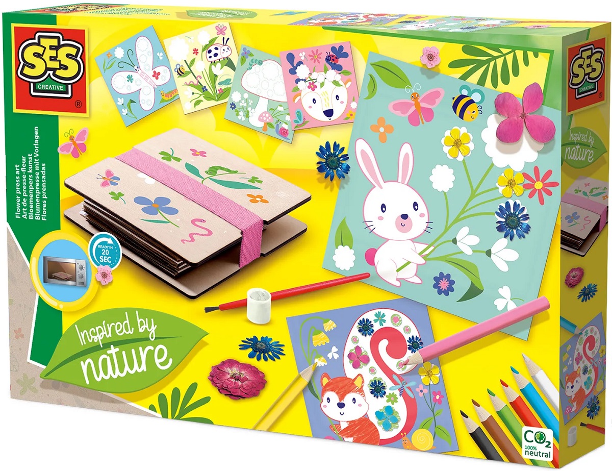 Imaginea produsului 'Set creativ: Presă de flori'