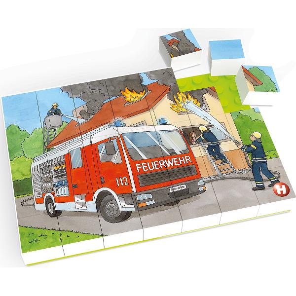 Puzzle: Masina de pompieri