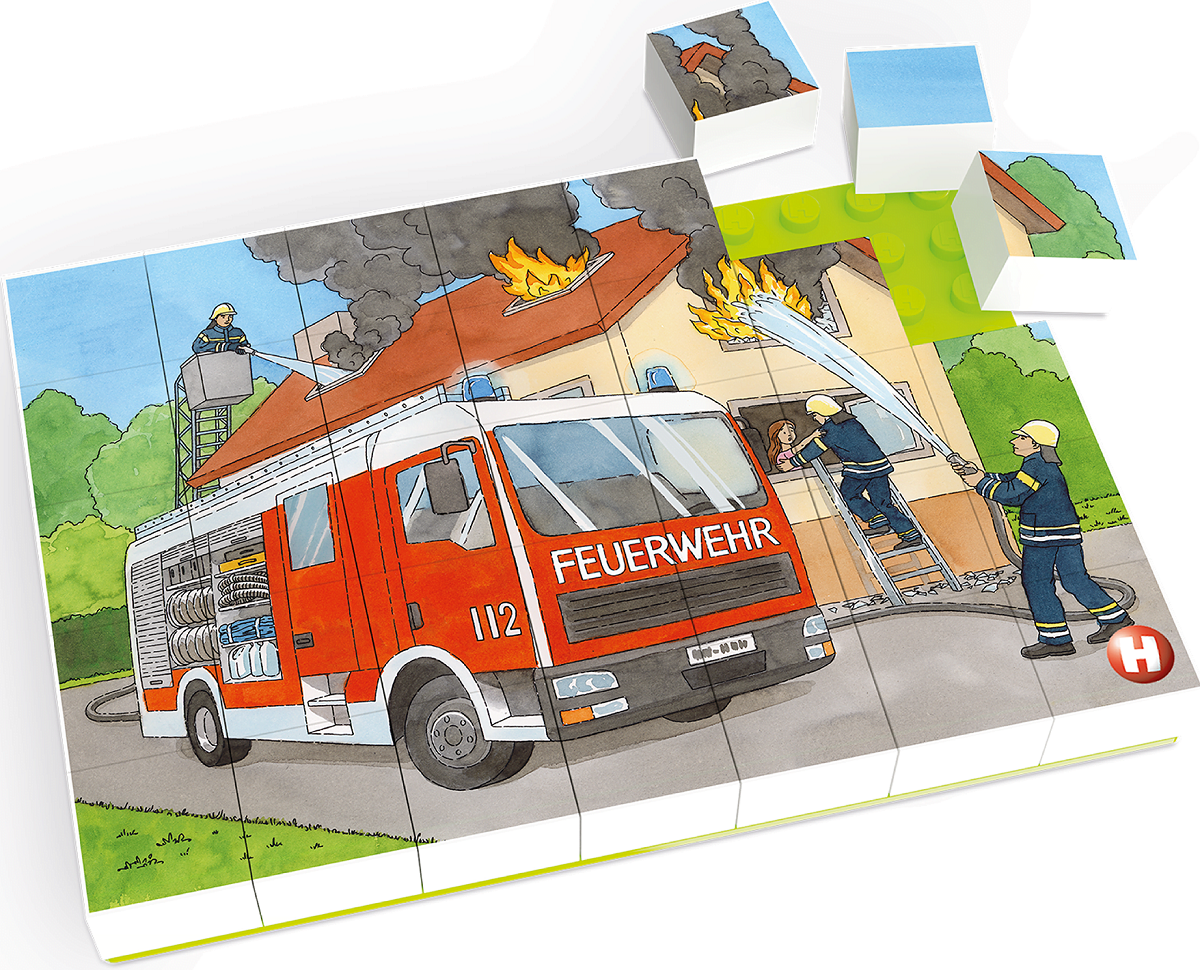 Imaginea produsului 'Puzzle: Mașina de pompieri'