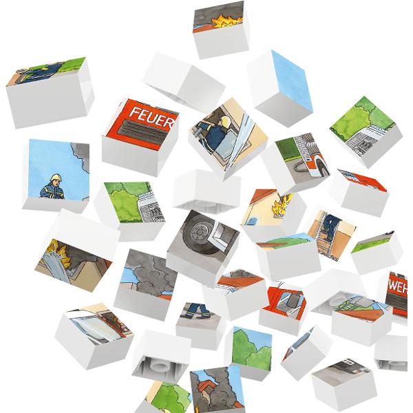 Puzzle: Masina de pompieri