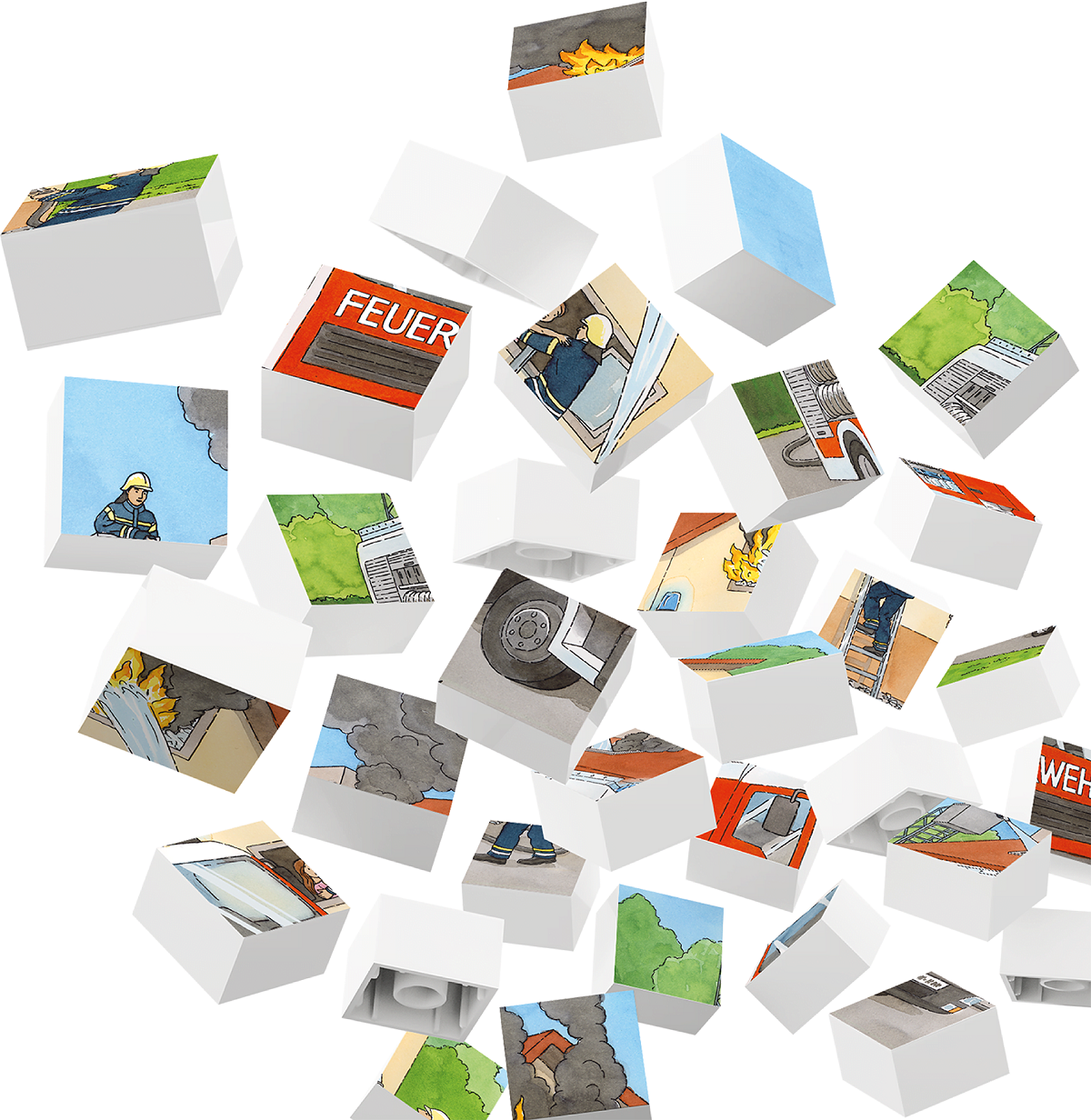 Imaginea produsului 'Puzzle: Mașina de pompieri'