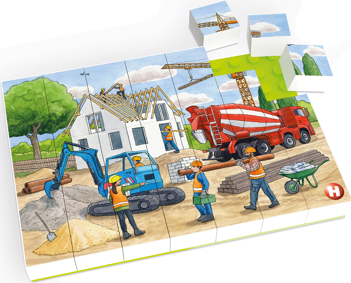 Imaginea produsului 'Puzzle: Pe șantier'