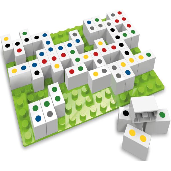 Joc 2 in 1: Potriveste 4 si Domino curcubeu