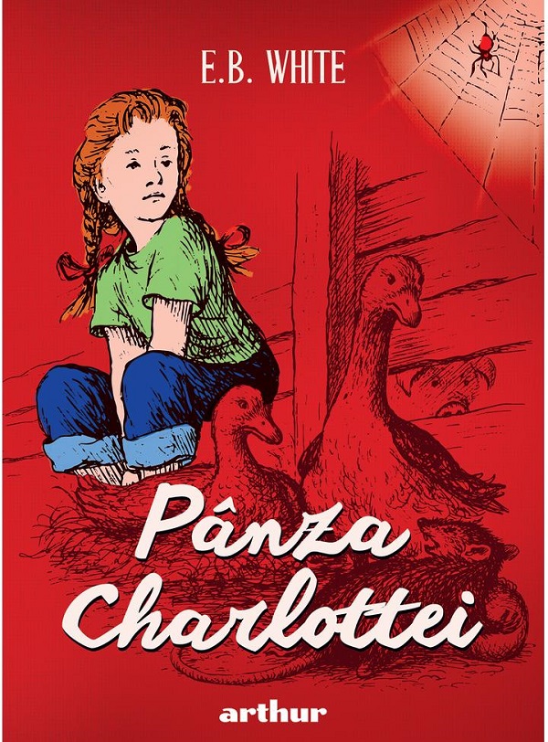 Coperta cărții 'Pânza Charlottei - E. B. White'