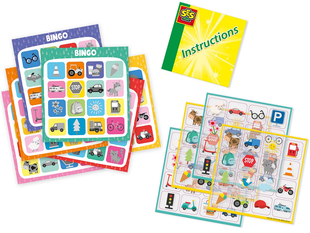 Imaginea produsului 'Joc de călătorie: Bingo cu stickere'