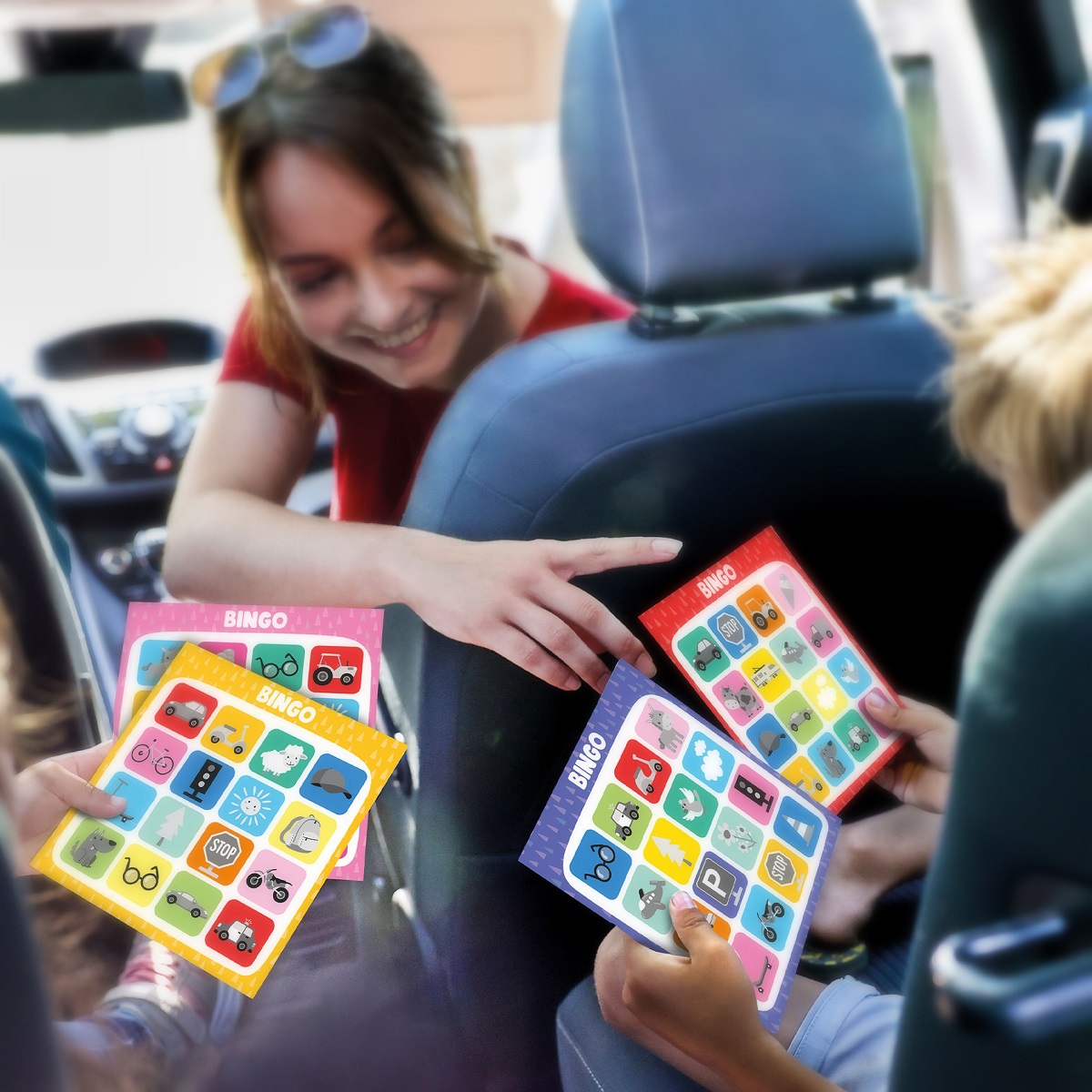 Imaginea produsului 'Joc de călătorie: Bingo cu stickere'