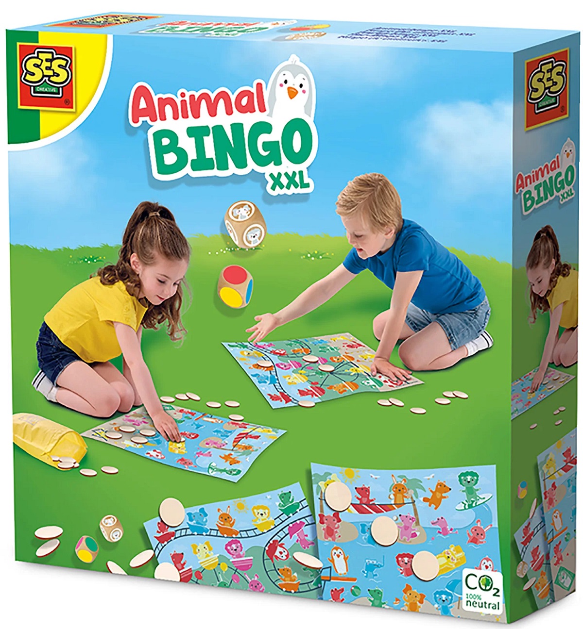 Imaginea produsului 'Joc de petrecere: Bingo cu animale XXL'