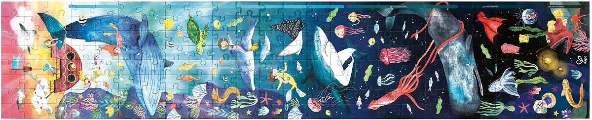 Imaginea produsului 'Puzzle fotoluminescent. Viața acvatică'