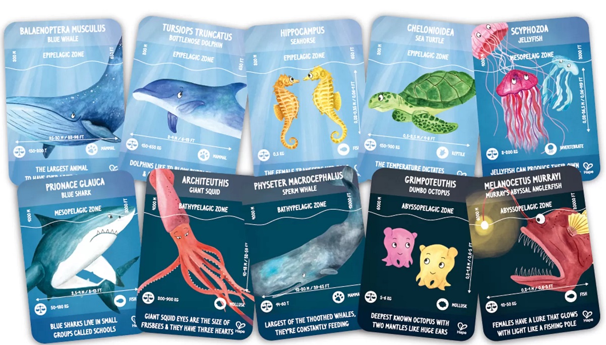 Imaginea produsului 'Puzzle fotoluminescent. Viața acvatică'