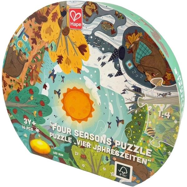 Puzzle. 4 anotimpuri cu LED