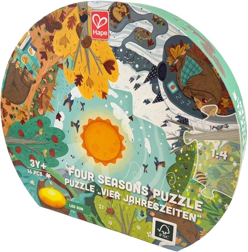 Imaginea produsului 'Puzzle. 4 anotimpuri cu LED'