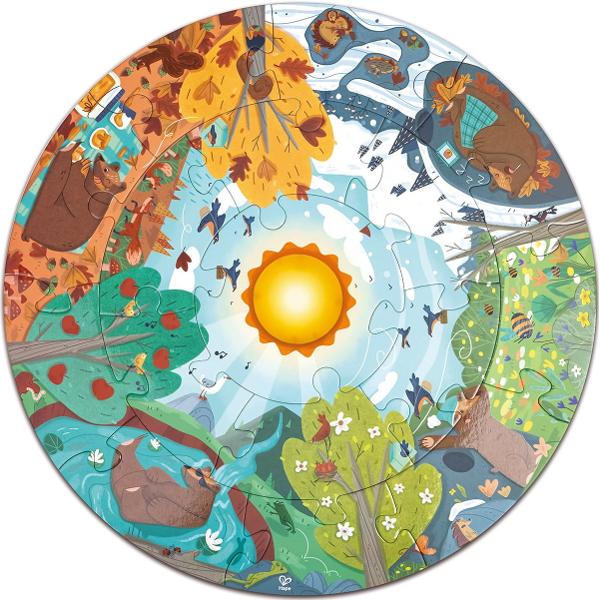 Puzzle. 4 anotimpuri cu LED