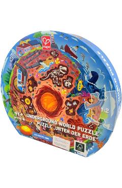 Imaginea produsului 'Puzzle. Lumea subterană cu LED'