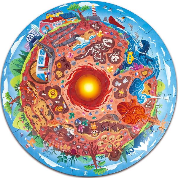 Puzzle. Lumea subterana cu LED