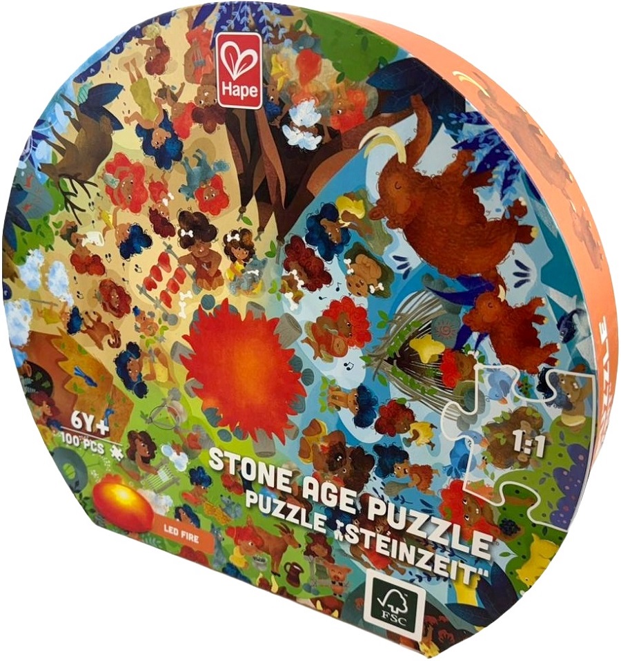Imaginea produsului 'Puzzle. Epoca de piatră cu LED'