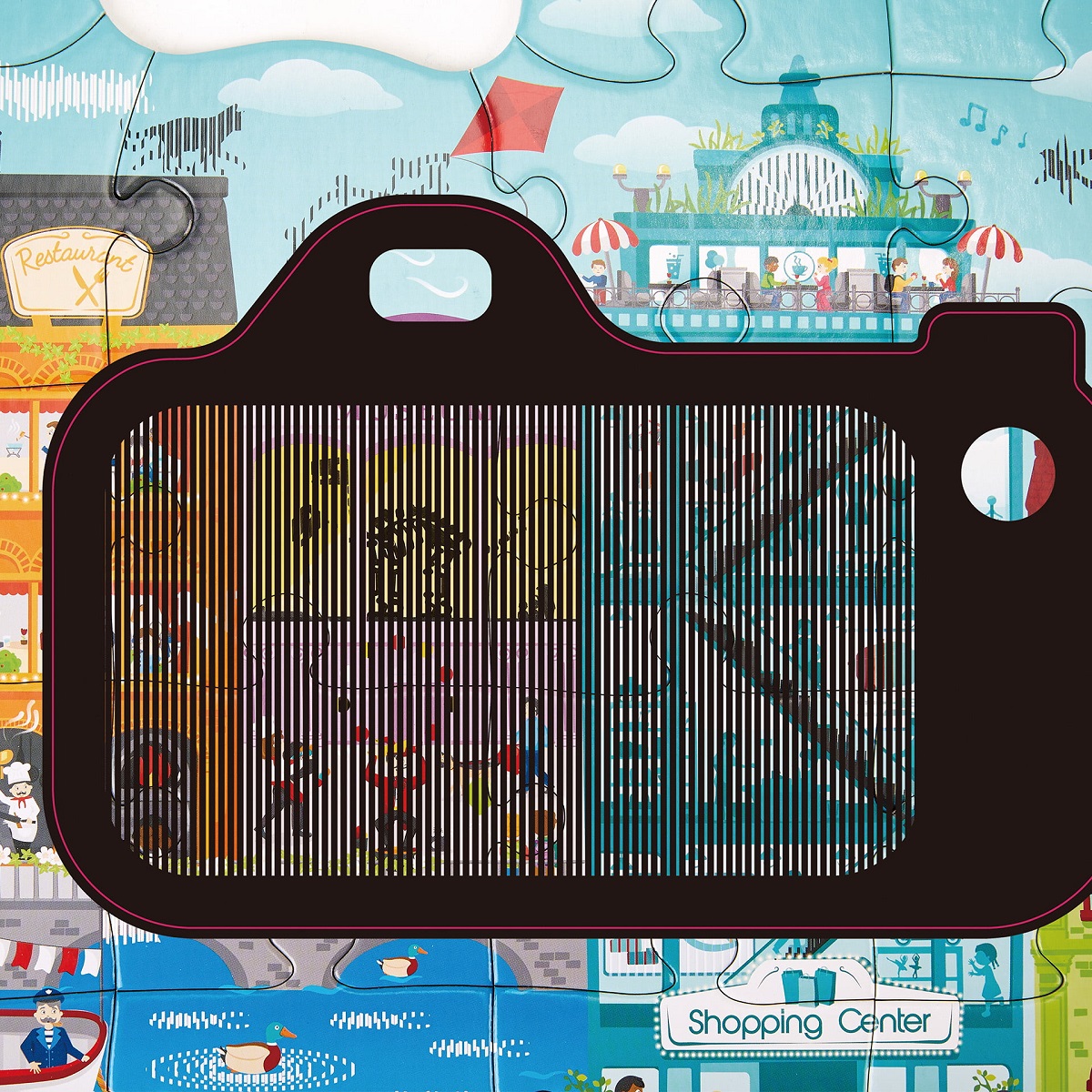 Imaginea produsului 'Puzzle. Orașul animat'