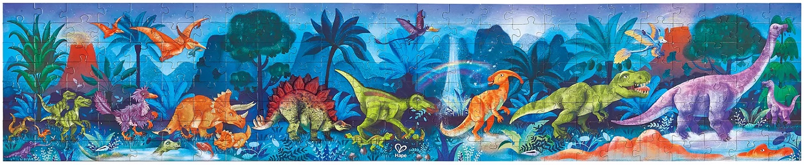 Imaginea produsului 'Puzzle fotoluminescent. Dinozauri'