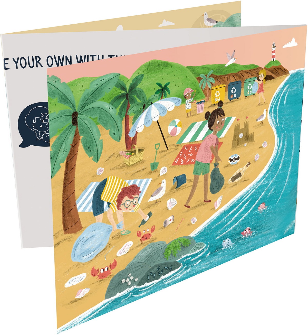 Imaginea produsului 'Puzzle 3 în 1. Prietenii oceanului + 12 piese storytelling'