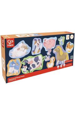 Imaginea produsului 'Set 10 puzzle-uri. Prietenii de la fermă'