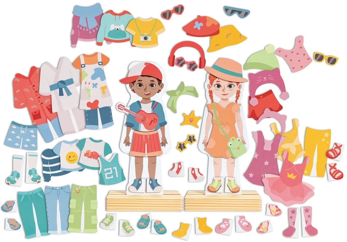 Imaginea produsului 'Puzzle magnetic. Dress-Up. Îmbrăcare'