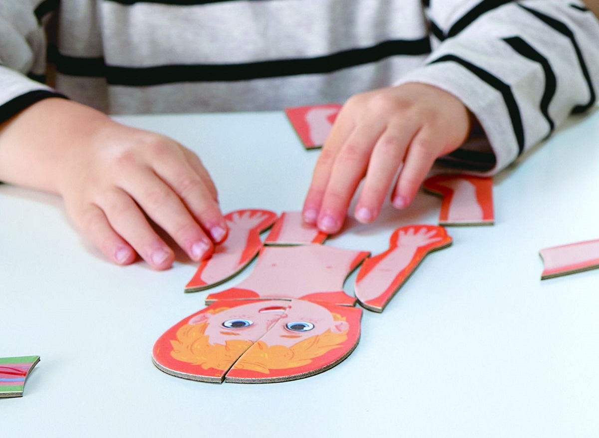 Imaginea produsului 'Puzzle magnetic. Corpul uman'