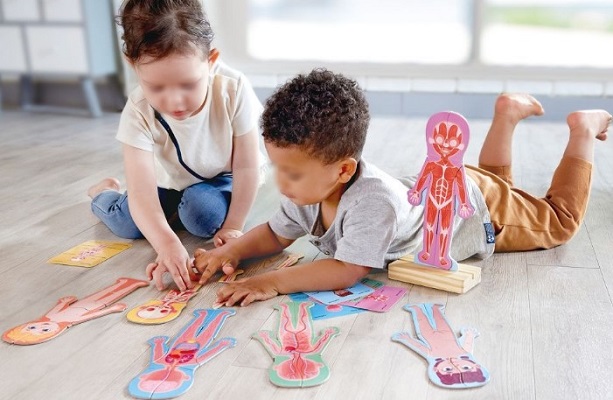 Imaginea produsului 'Puzzle magnetic. Corpul uman'