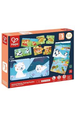 Imaginea produsului 'Puzzle. Potrivește perechea. Animale și pui'