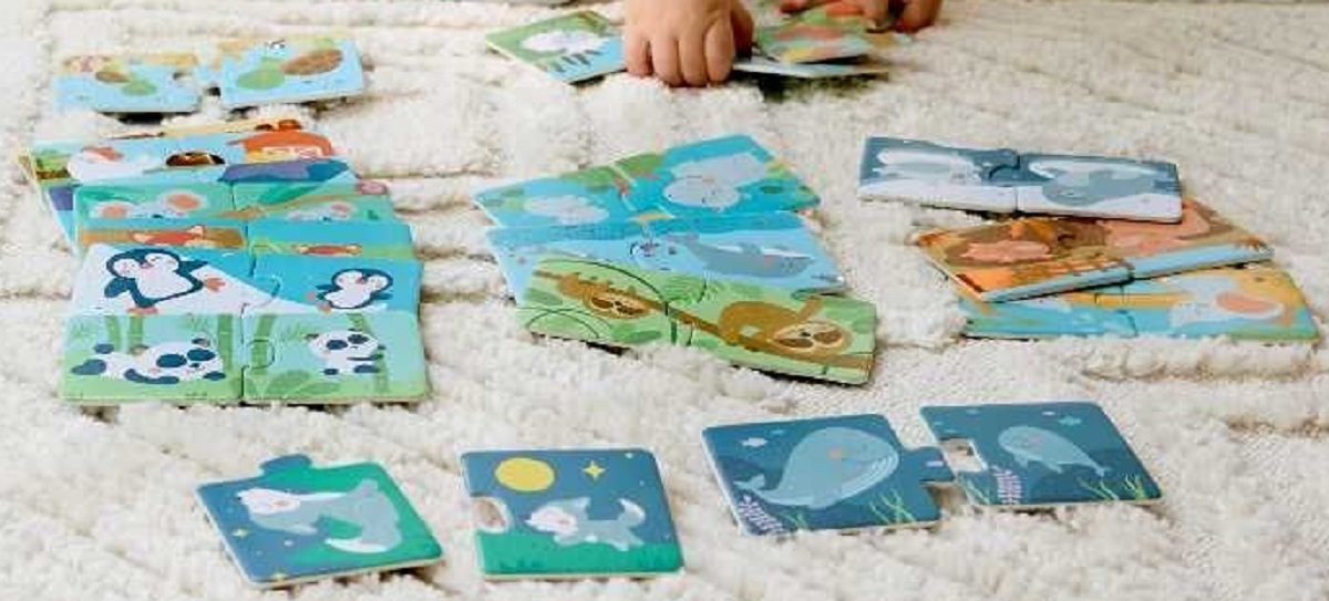 Imaginea produsului 'Puzzle. Potrivește perechea. Animale și pui'