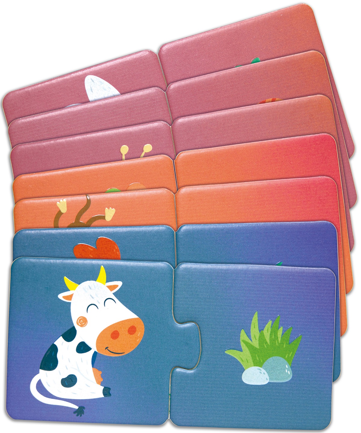 Imaginea produsului 'Puzzle: Potrivește perechea. Animale și gustări'