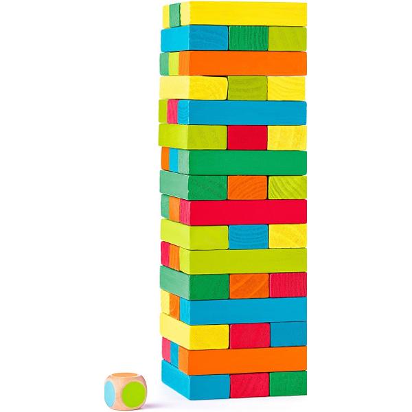 Turnul Tonny cu piese colorate