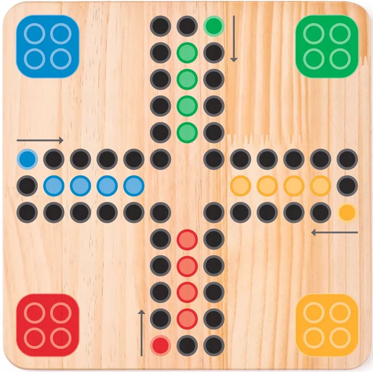 Imaginea produsului 'Set jocuri clasice: Șah, Dame, Table, Domino, Nu te supăra, Moară, Dame chinezești'