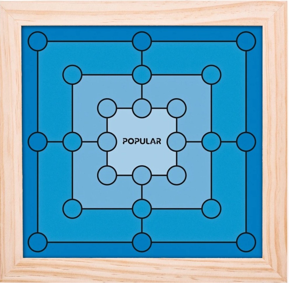 Imaginea produsului 'Set jocuri clasice: Șah, Dame, Table, Domino, Nu te supăra, Moară, Dame chinezești'
