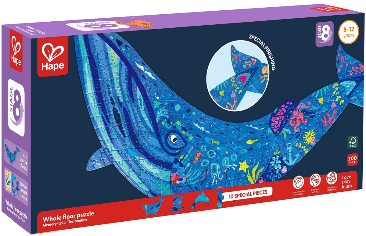 Imaginea produsului 'Puzzle Balena cu cocoașă'