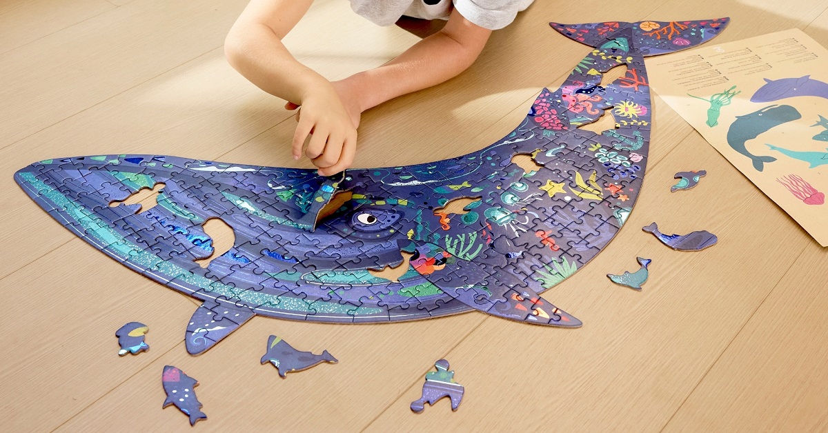 Imaginea produsului 'Puzzle Balena cu cocoașă'