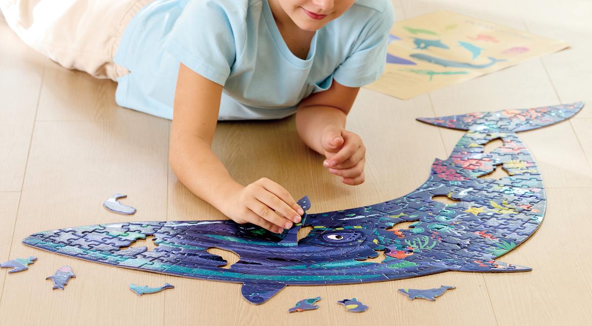 Imaginea produsului 'Puzzle Balena cu cocoașă'