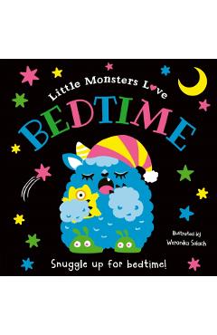Coperta cărții 'Little Monster Loves… BEDTIME -'
