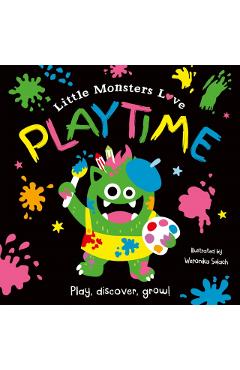 Coperta cărții 'Little Monsters Love… PLAYTIME -'