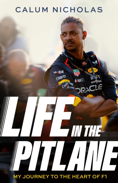 Coperta cărții 'Life in the Pitlane - Calum Nicholas'
