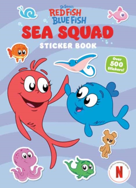 Coperta cărții 'Sea Squad Sticker Book (Dr. Seuss's Red Fish Blue Fish) - Theodor S|random House Geisel'