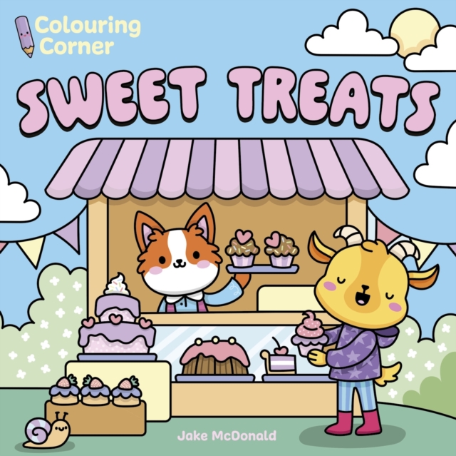 Coperta cărții 'Colouring Corner: Sweet Treats - Jake Mcdonald'