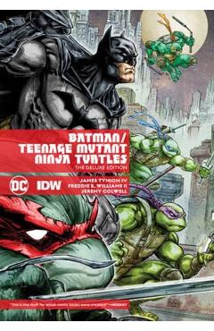 Coperta cărții 'Batman/Teenage Mutant Ninja Turtles Deluxe Edition - James Tynion|williams Iv'