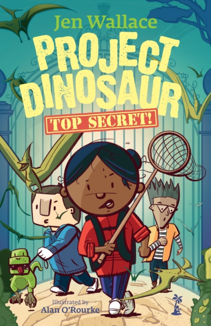 Coperta cărții 'Project Dinosaur: Top Secret! - Jen Wallace'
