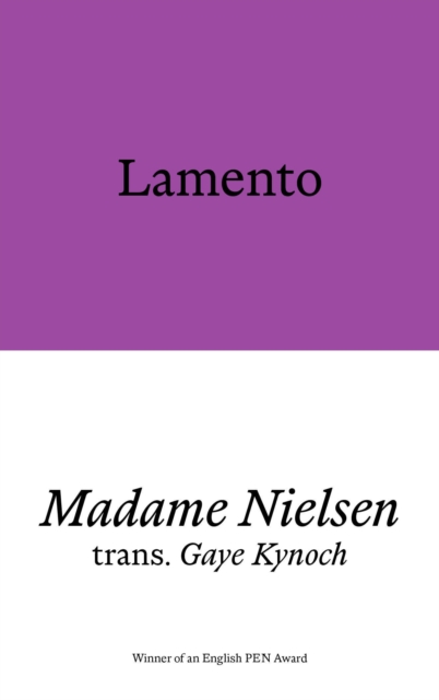 Coperta cărții 'Lamento - Madame Nielsen'