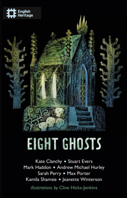 Coperta cărții 'Eight Ghosts - Sarah|hurley Perry'