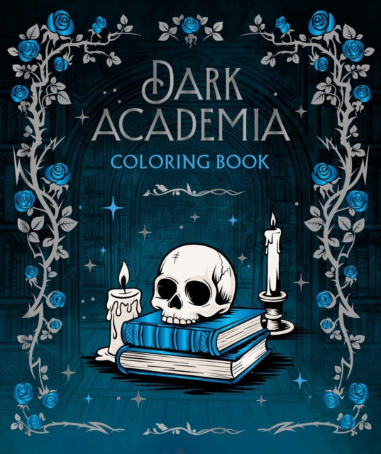 Coperta cărții 'Dark Academia Coloring Book -'