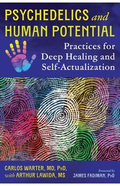 Coperta cărții 'Psychedelics and Human Potential - Carlos Warter'