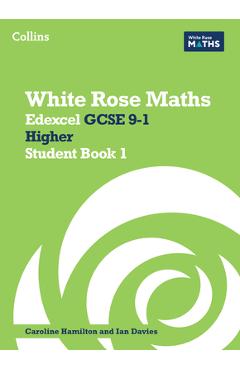 Coperta cărții 'White Rose Maths: Edexcel GCSE 9-1 Higher Student Book 1 - Matthew Ainscough'