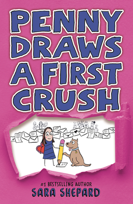 Coperta cărții 'Penny Draws a First Crush - Sara Shepard'