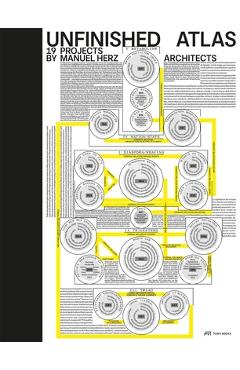 Coperta cărții 'Unfinished Atlas: 19 Projects by Manuel Herz Architects - Ludovic Balland'