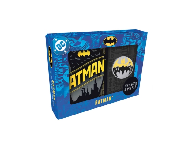 Coperta cărții 'DC Comics: Batman Tiny Book and Pin Set -'